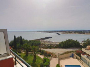 Superbe T2 rénové au dernier étage avec terrasse à Sète - FR-1-472A-312